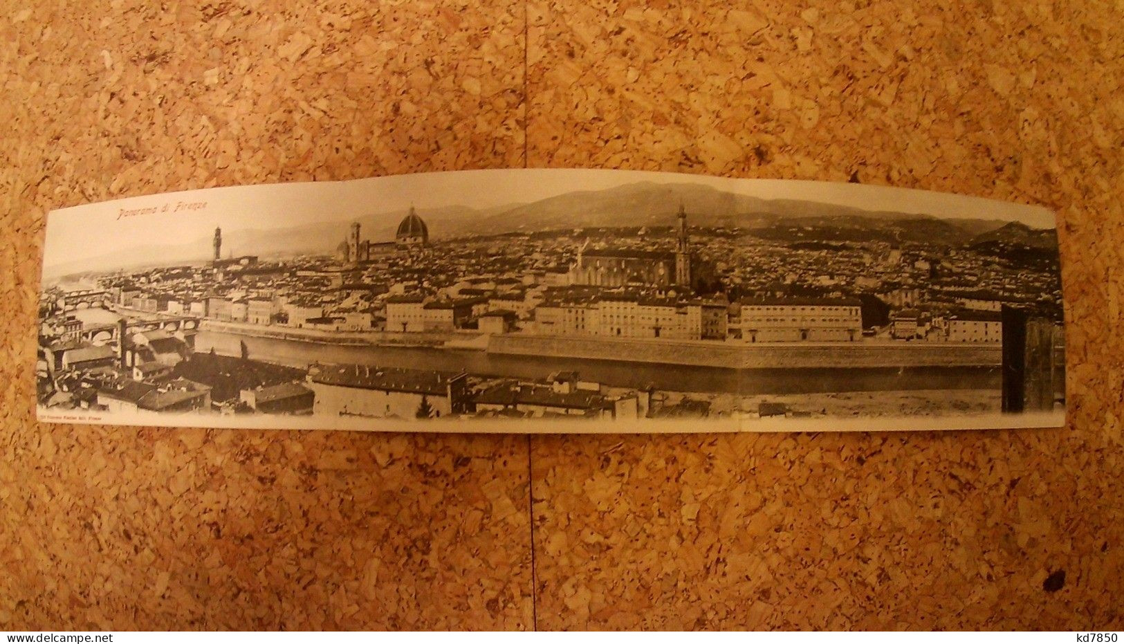 Panorama Di Firenze - Klappkarte - Firenze