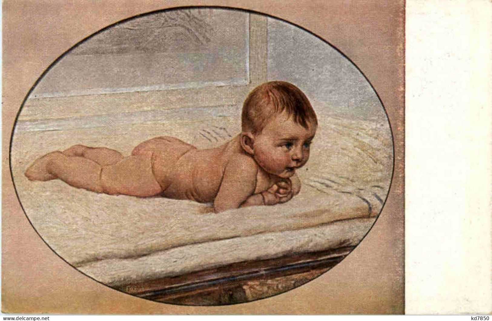 Baby - Künstlerkarte G. Sartorio - Bébés