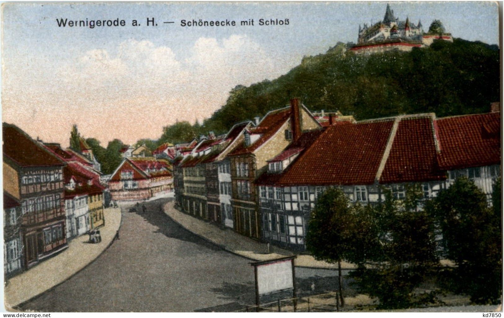 Wernigerode - Schöneecke Mit Schloss - Wernigerode