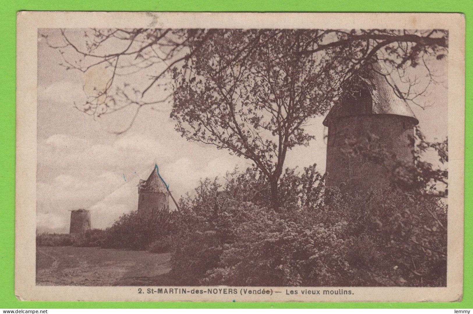 85 - SAINT-MARTIN-DES-NOYERS - LES VIEUX MOULINS - Autres & Non Classés