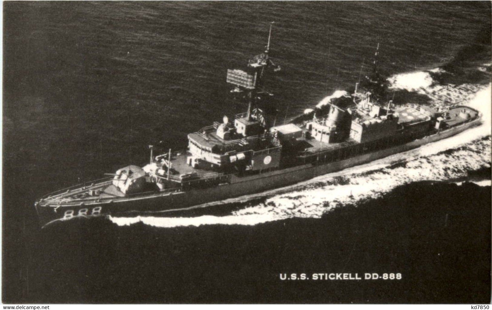 USS Stickell - Guerre