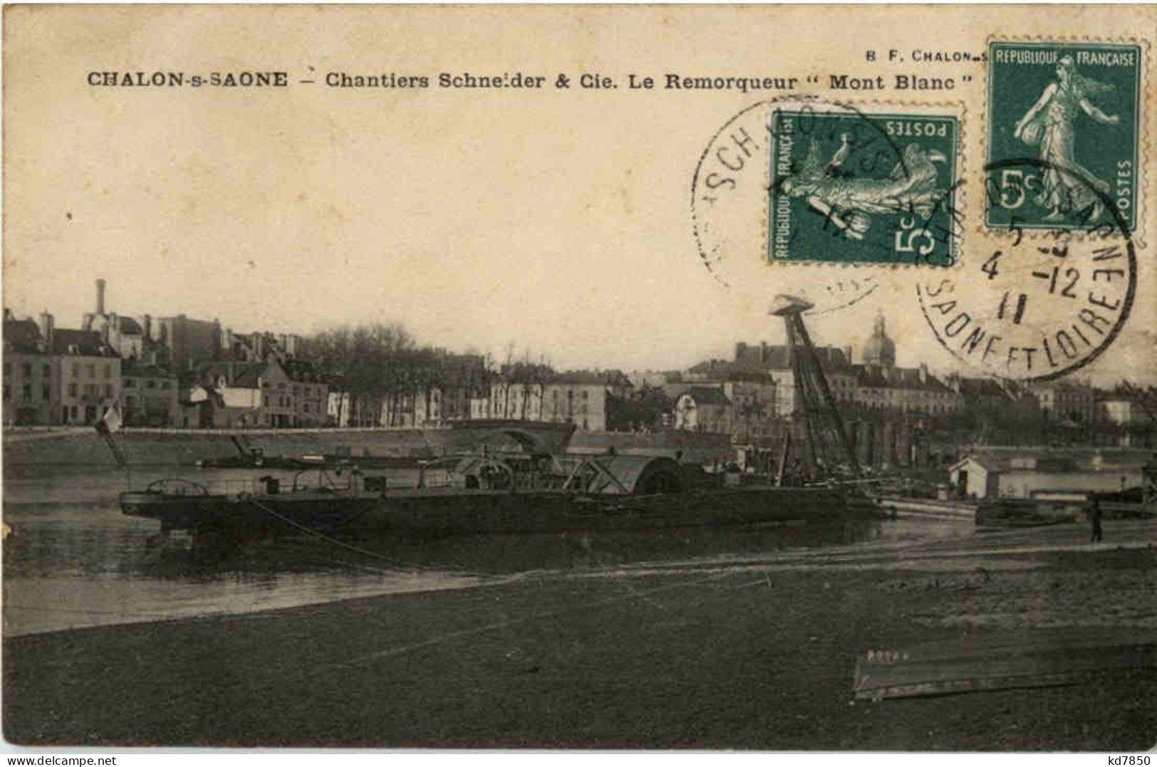 Chalon Sur Saone - Chantiers Schneider & Cie - Chalon Sur Saone