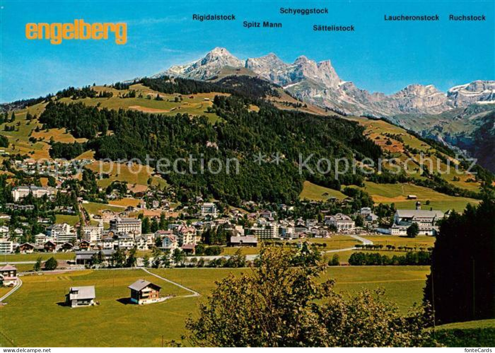 13594970 Engelberg OW Panorama Mit Brunni Engelberg OW - Autres & Non Classés