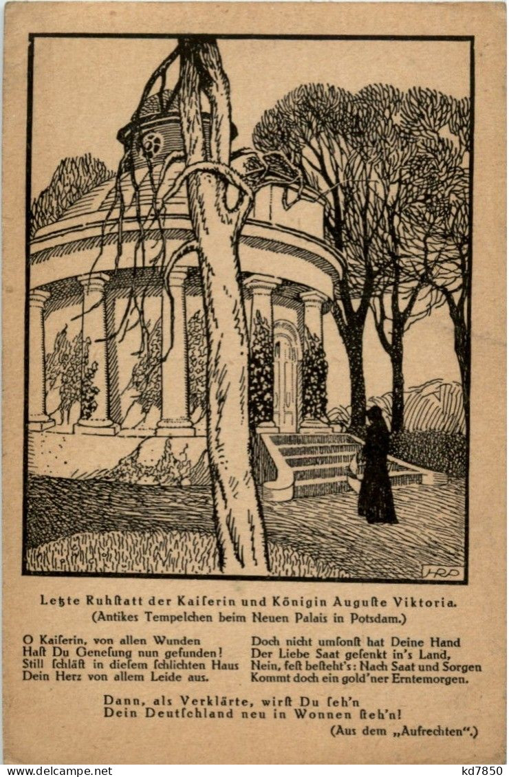 Potsdam - Ruhestätte Auguste Viktoria - Potsdam