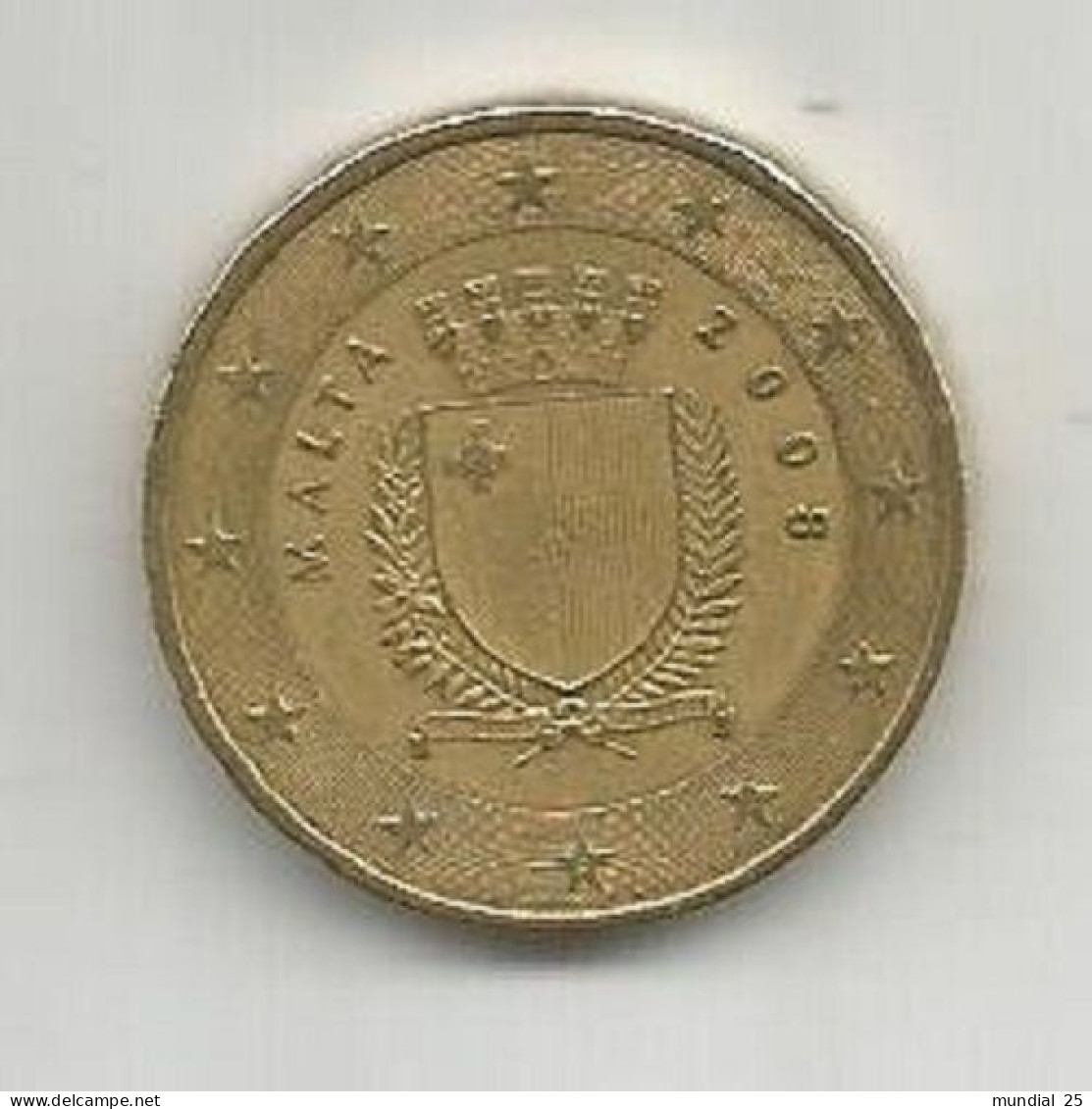 MALTA 50 EURO CENT 2008 - Malta