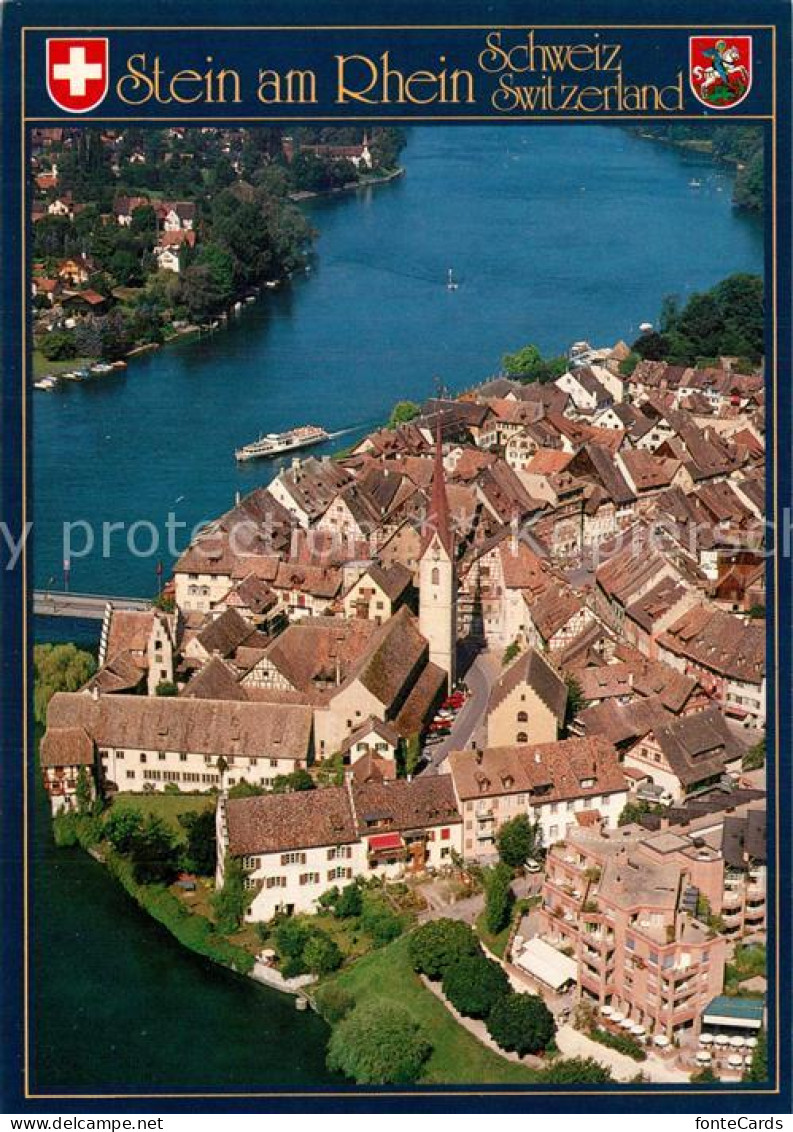 13594742 Stein Rhein Fliegeraufnahme Stein Rhein - Sonstige & Ohne Zuordnung