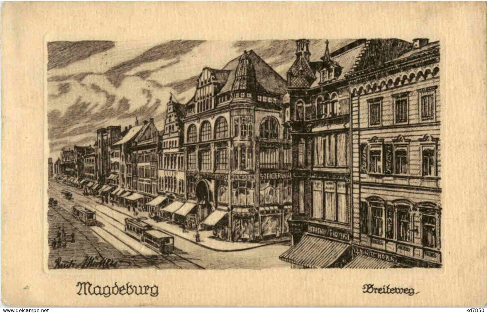 Magdeburg - Breiteweg - Maagdenburg