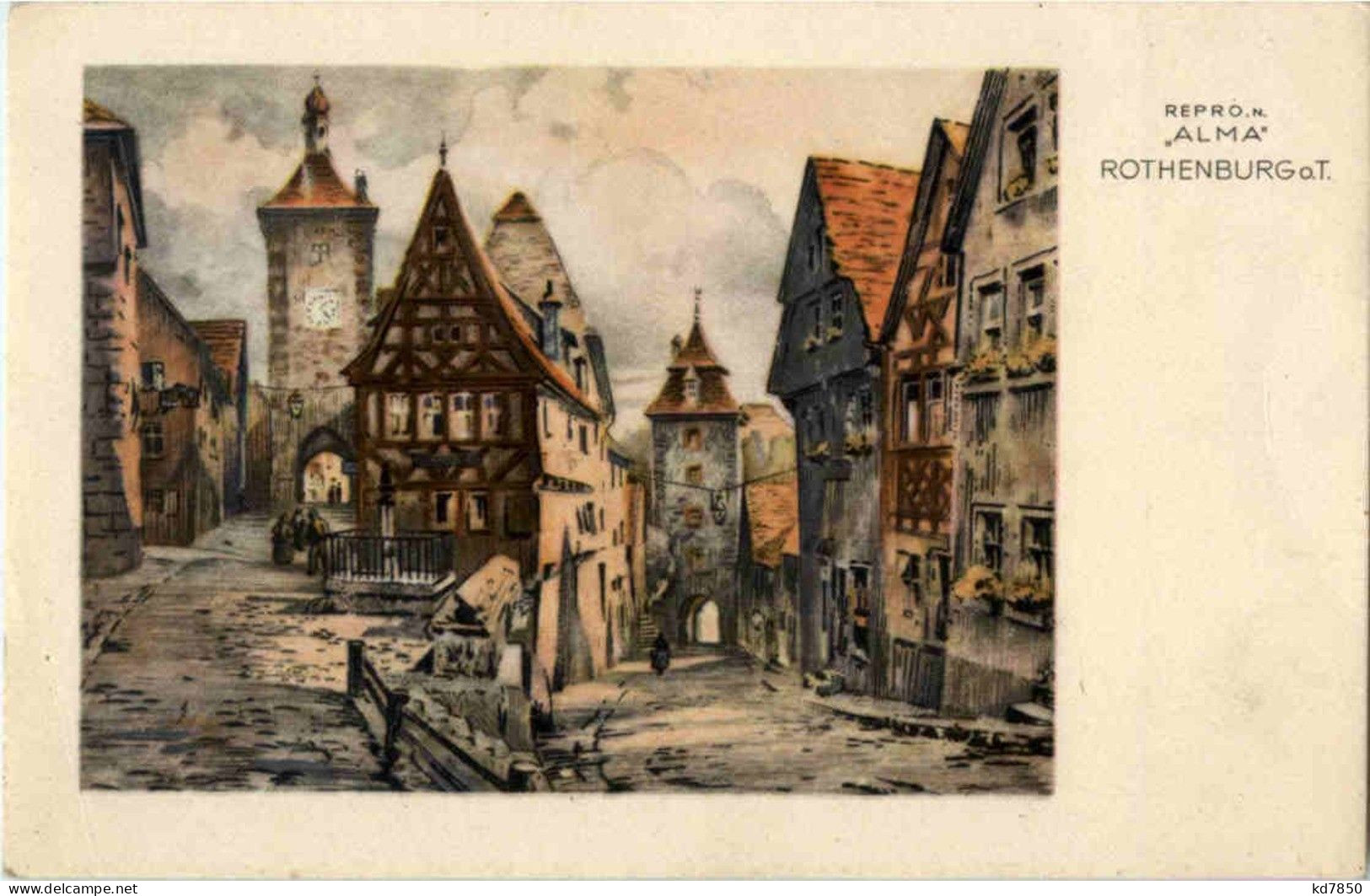 Rothenburg O. T. - Rothenburg O. D. Tauber