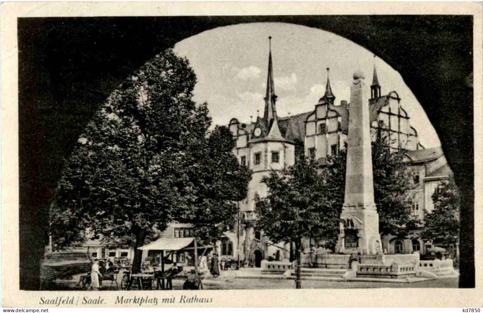 Saalfeld - Marktplatz - Saalfeld