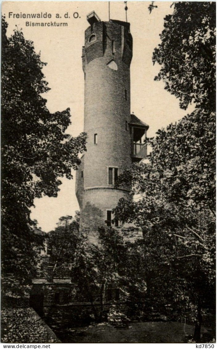 Freienwalde - Bismarckturm - Bad Freienwalde