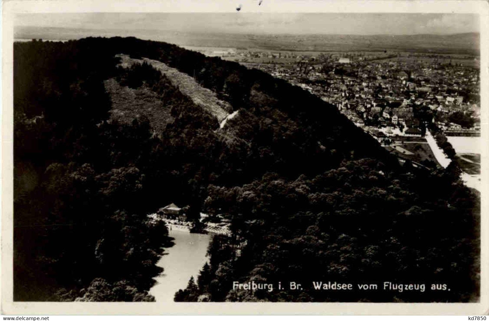 Freiburg - Waldsee Vom Flugzeug - Freiburg I. Br.