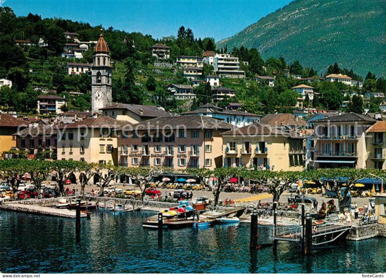 13592874 Ascona Lago Maggiore Piazza Ufer Ascona Lago Maggiore - Other & Unclassified