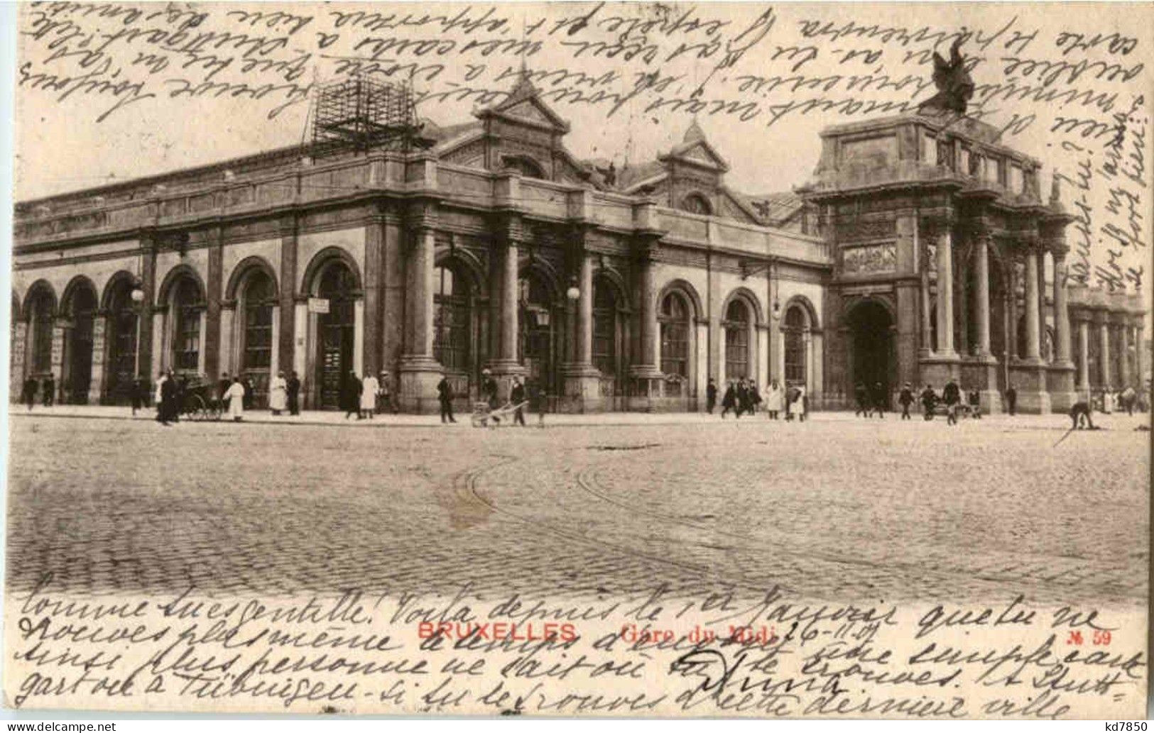 Bruxelles - Gare Du Midi - Andere & Zonder Classificatie