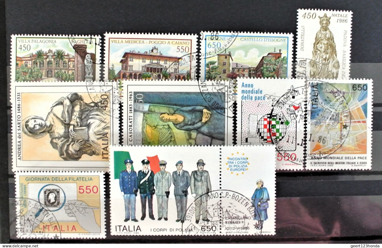 ITALIEN 1986 " JAHRGANGE 1986 " Sehr Schon Komplett Gestempelt € 56,10 - 1981-90: Usati