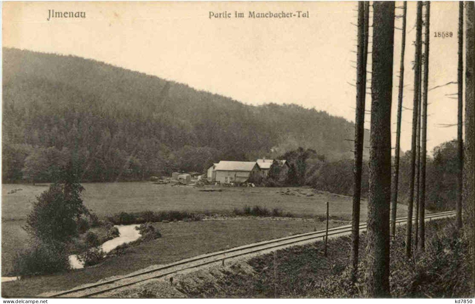 Ilmenau - Partie Im Manebacher Tal - Ilmenau