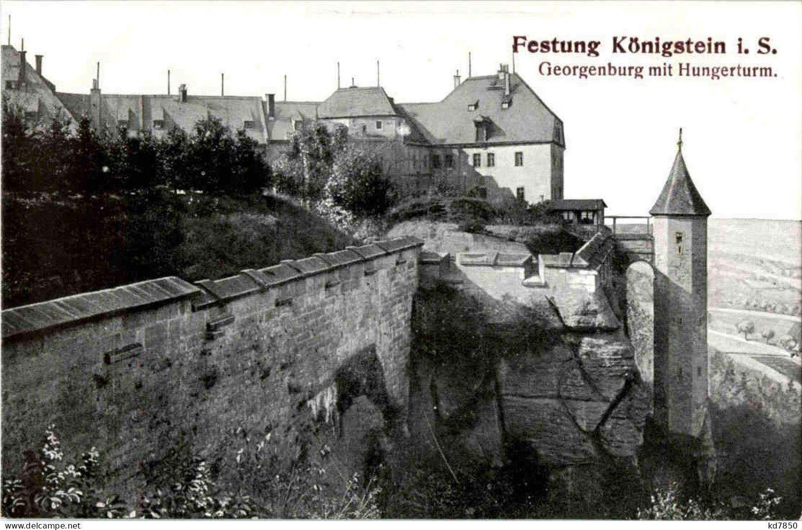 Königstein - Koenigstein (Saechs. Schw.)