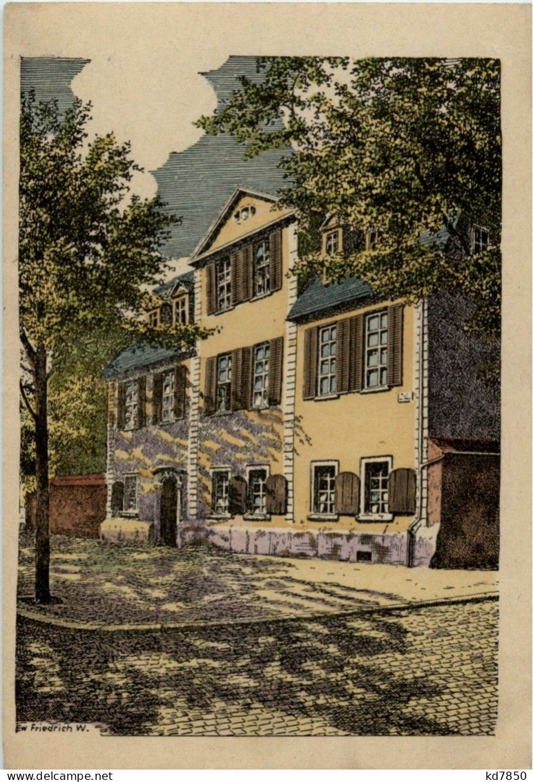 Weimar - Schillerhaus - Weimar