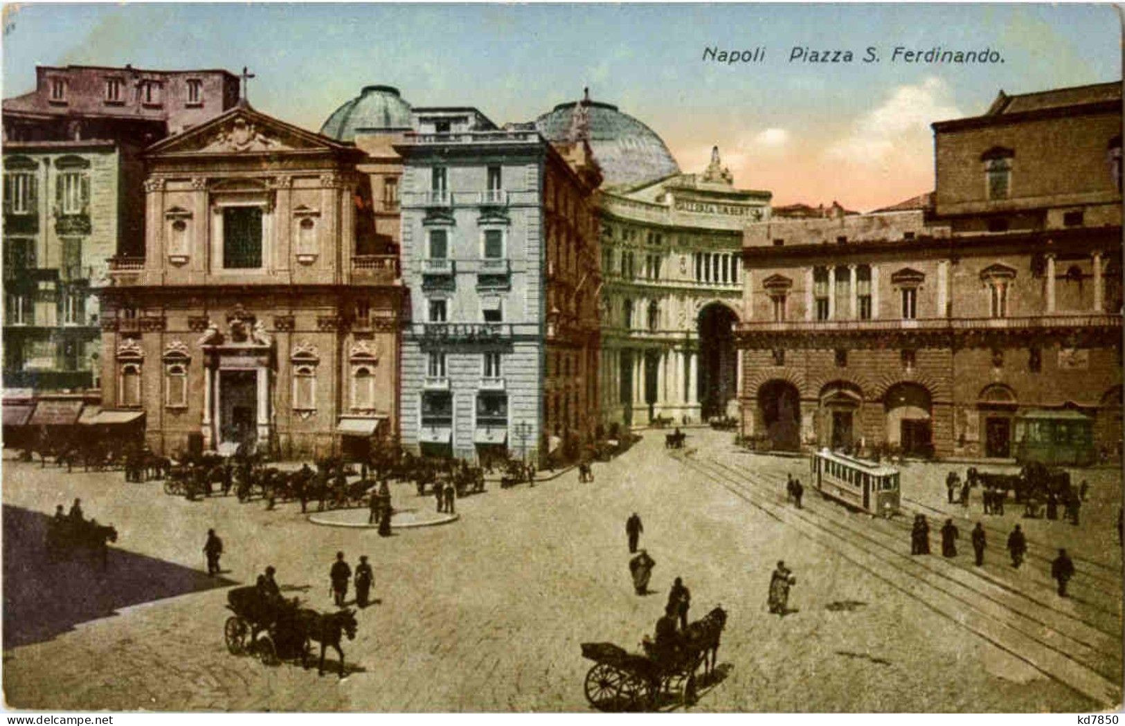 Napoli - Piazza S Ferdinando - Napoli (Neapel)