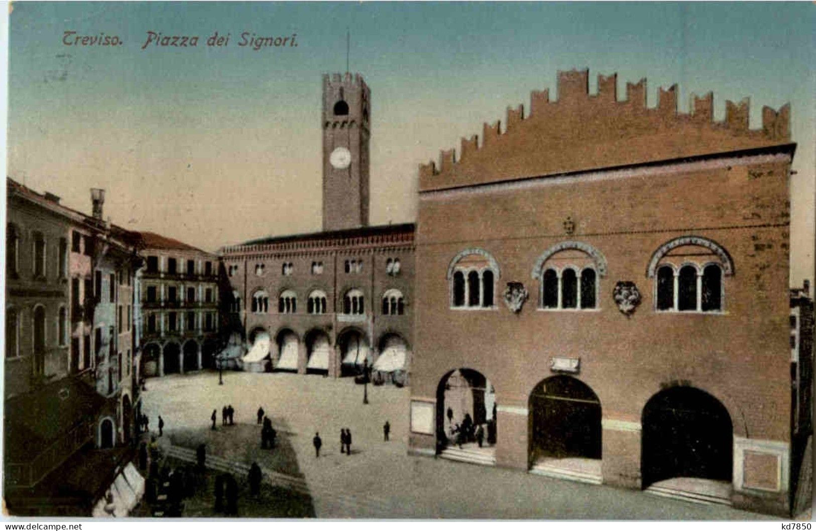 Treviso - Piazza Dei Signori - Altri & Non Classificati