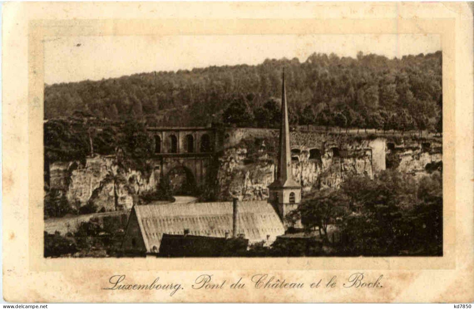 Luxembourg - Point Du Chateau De Le Bock - Luxemburg - Stadt