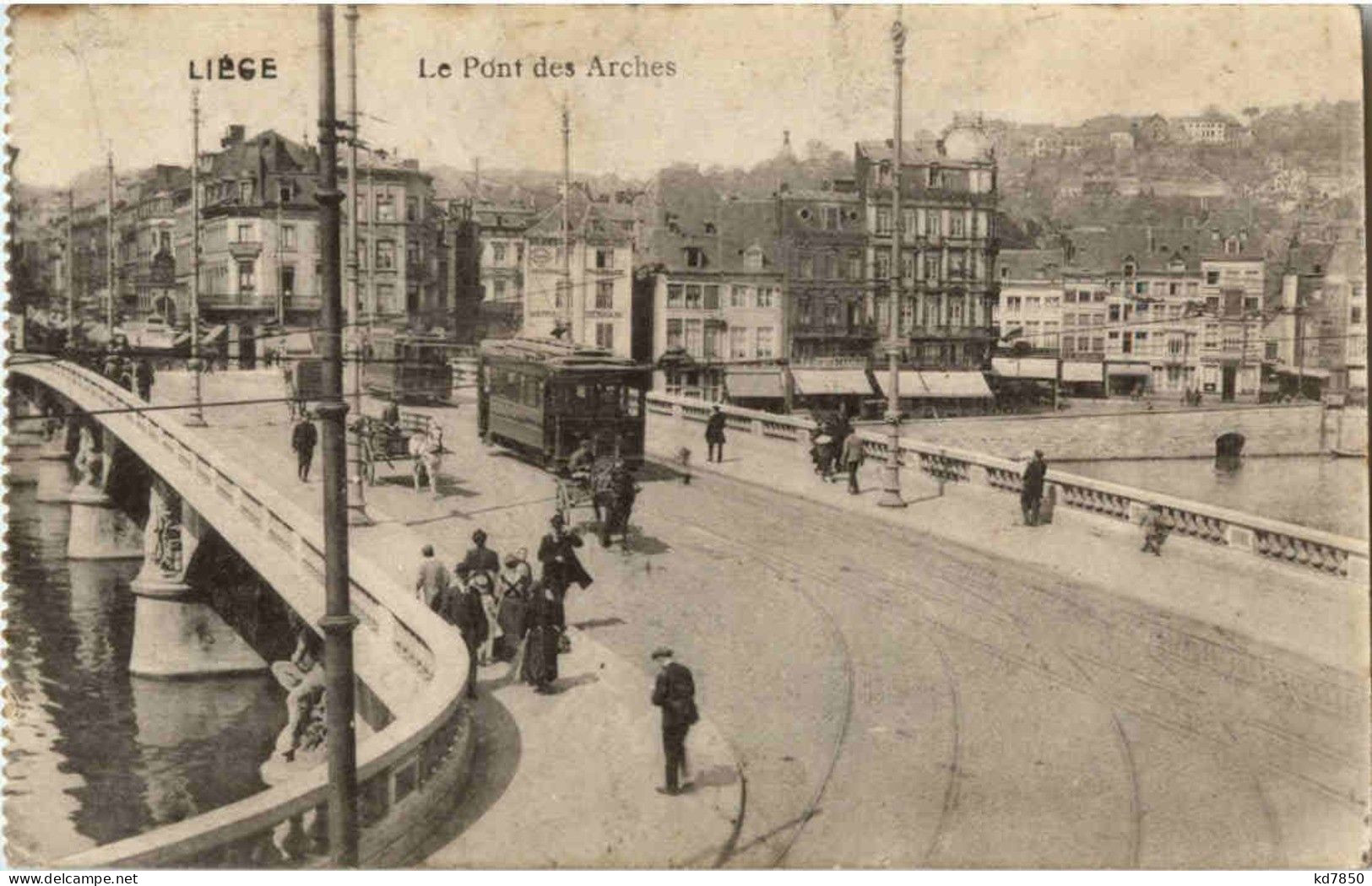 Liege - Pont Des Arches - Tramway - Liege