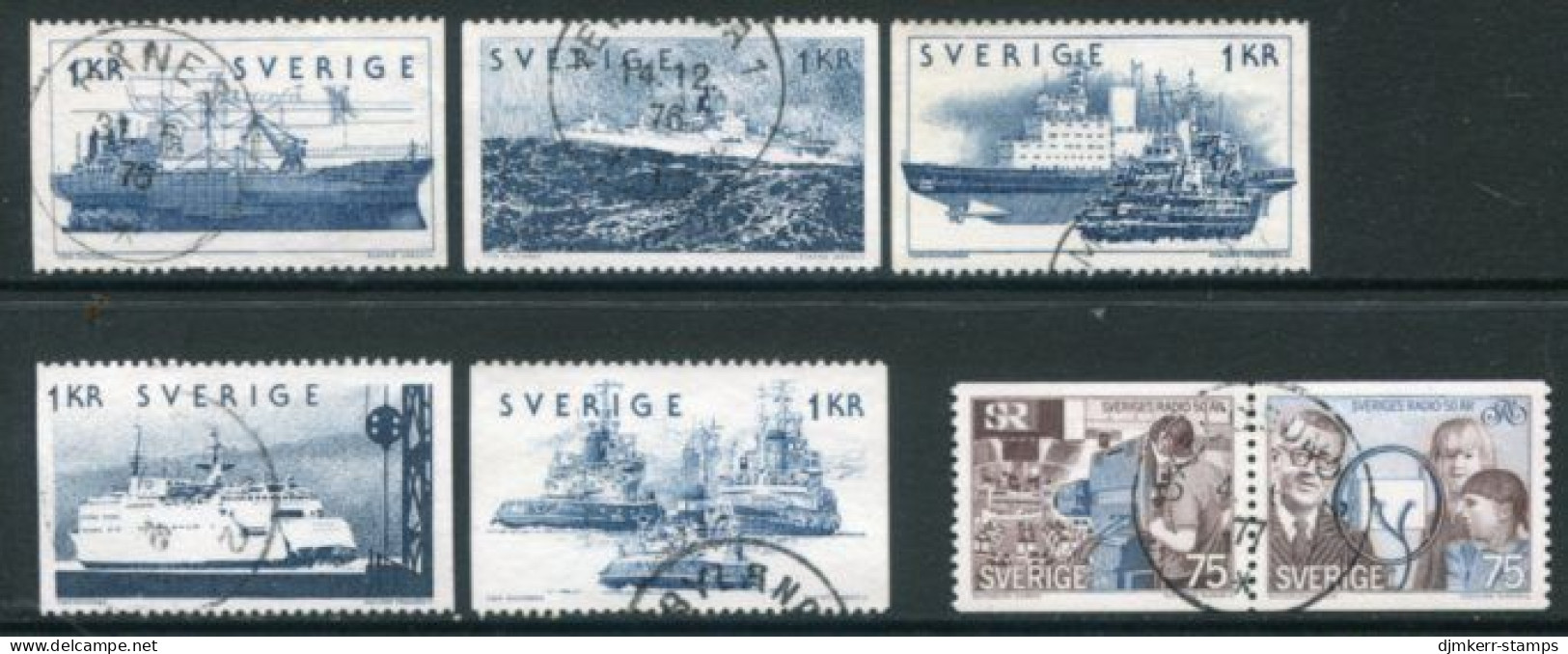 SWEDEN 1974 Eleven Complete Issues Used. - Gebruikt