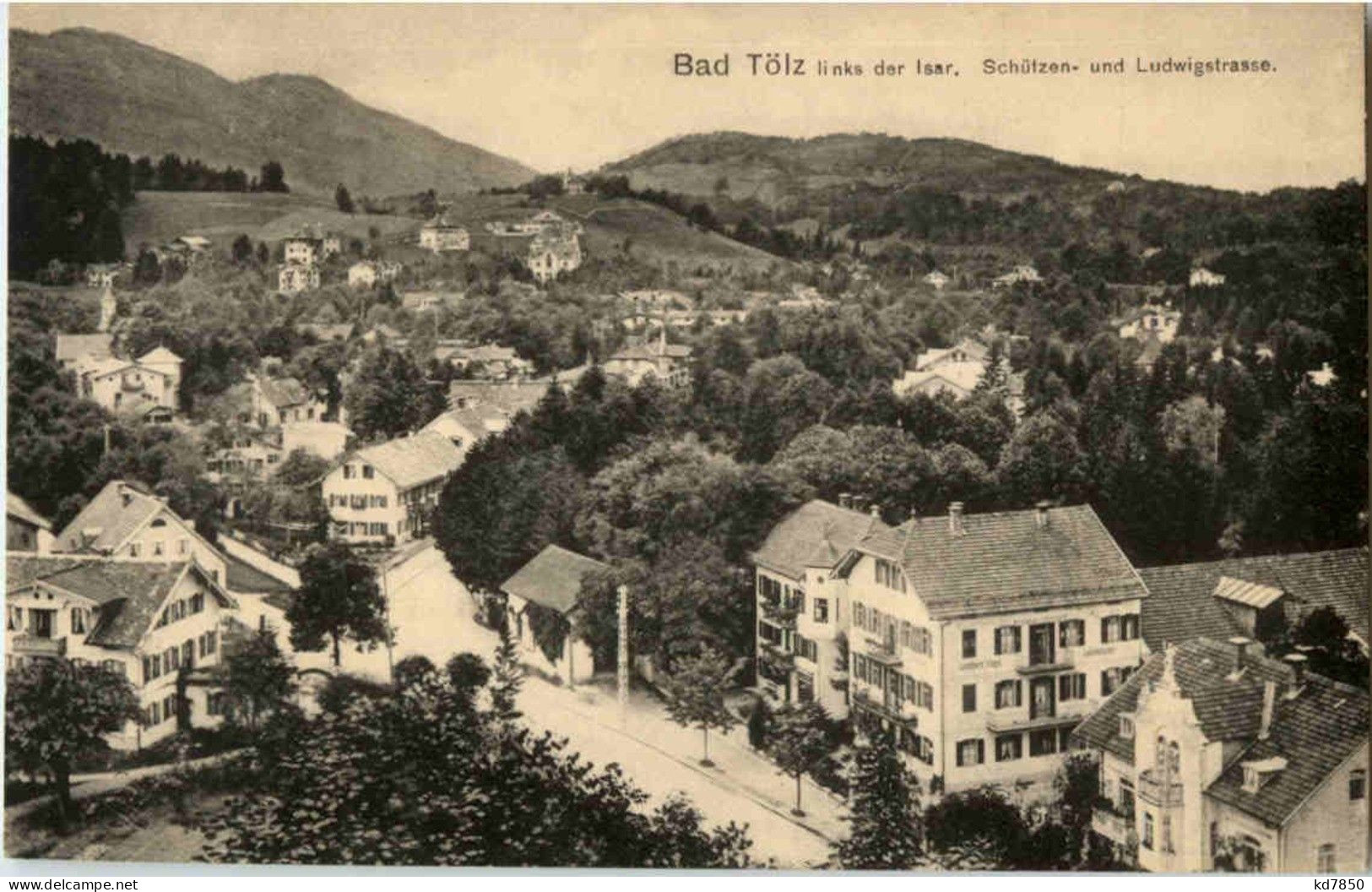 Bad Tölz - Schützen Und Ludwigstrasse - Bad Tölz