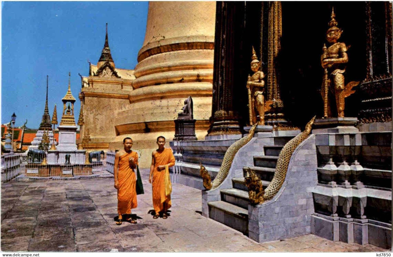 Bangkok - Emerald Bussha Temple - Thaïland