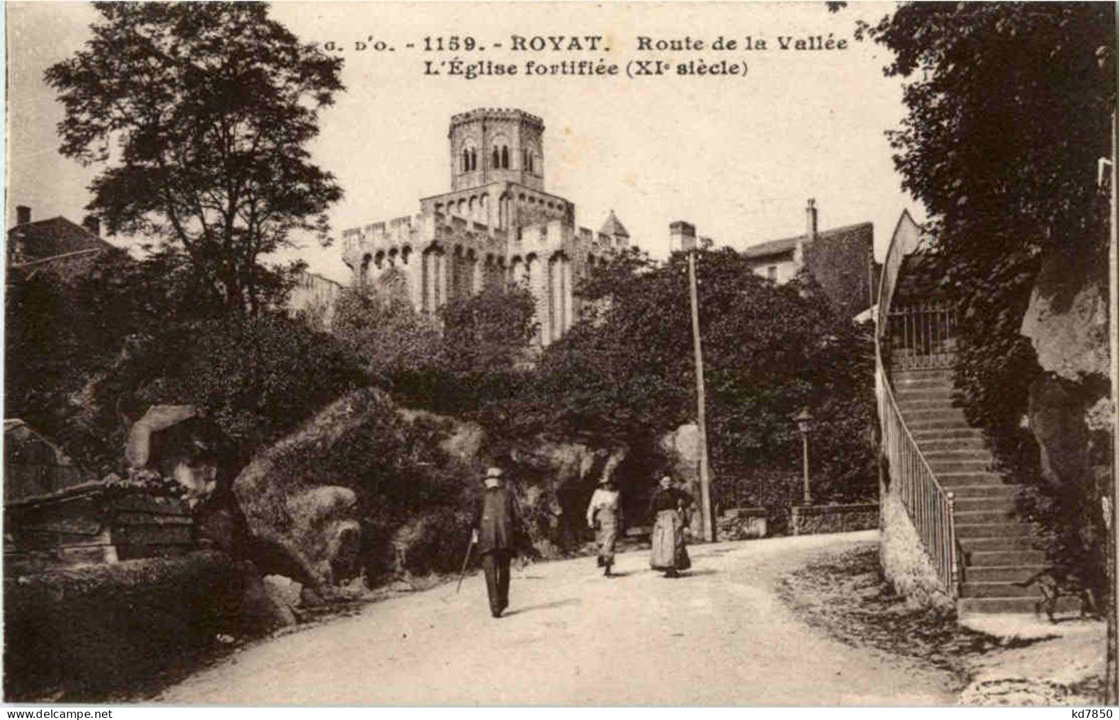 Royat - Route De La Vallee - Royat