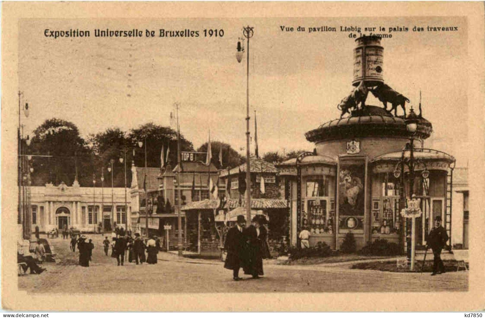 Exposition Universelle De Bruxelles 1910 - Pavillion Liebig - Weltausstellungen