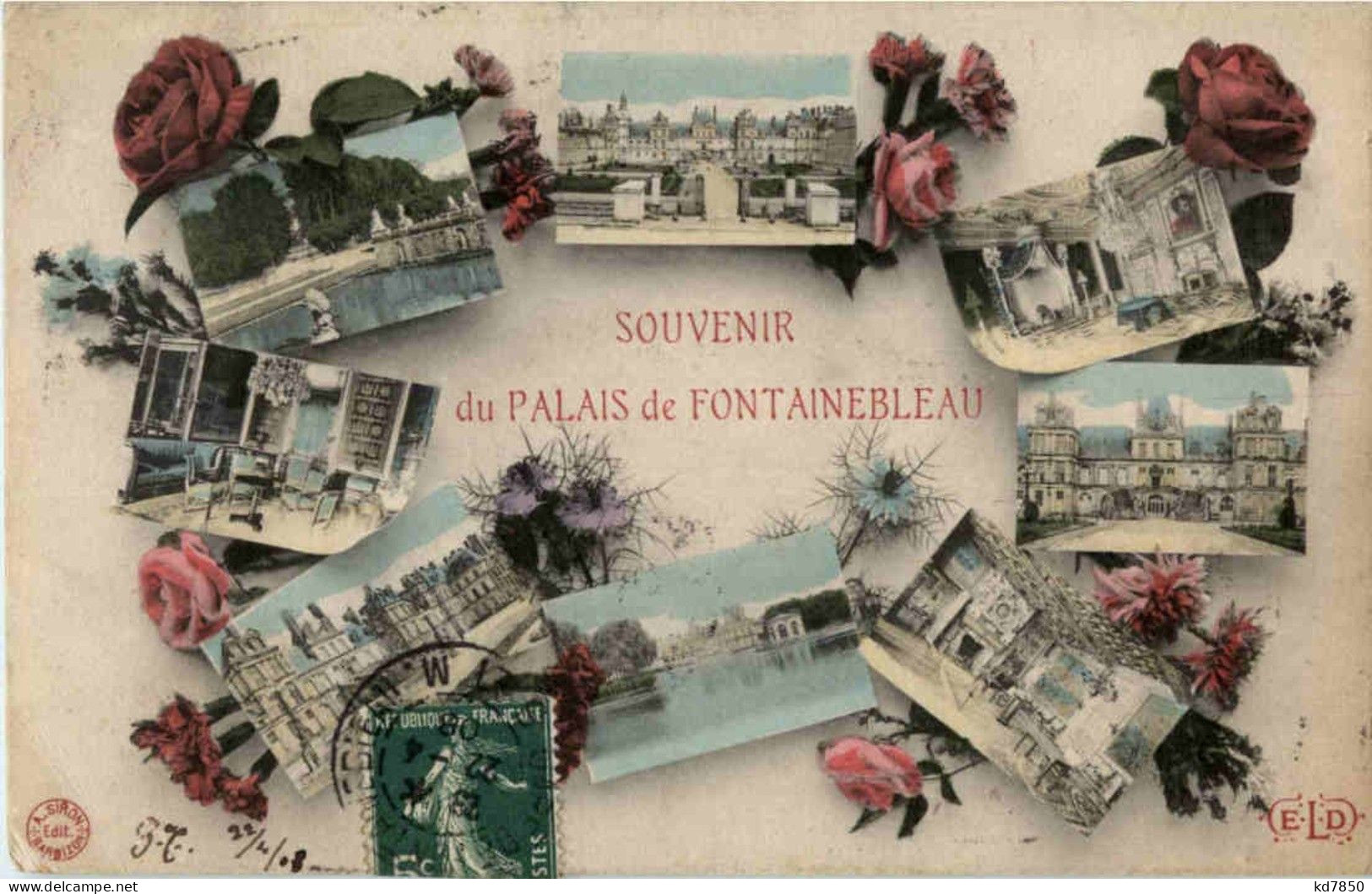 Souvenir Du Palais De Fontainebleau - Fontainebleau