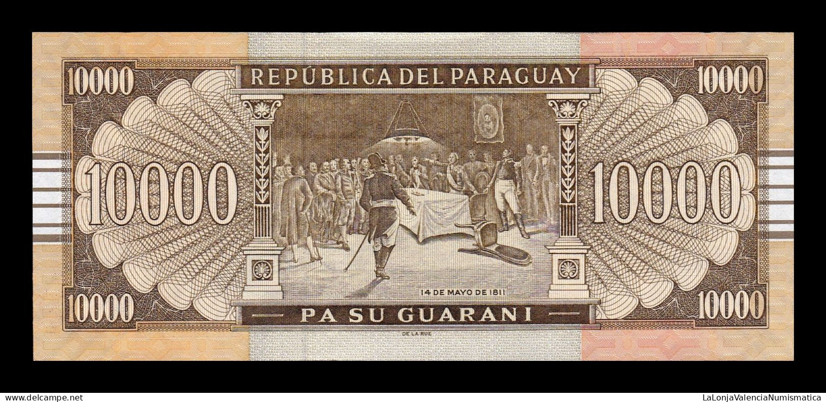 Paraguay 10000 Guaraníes 2004 Pick 224a Serie C Sc Unc - Paraguay