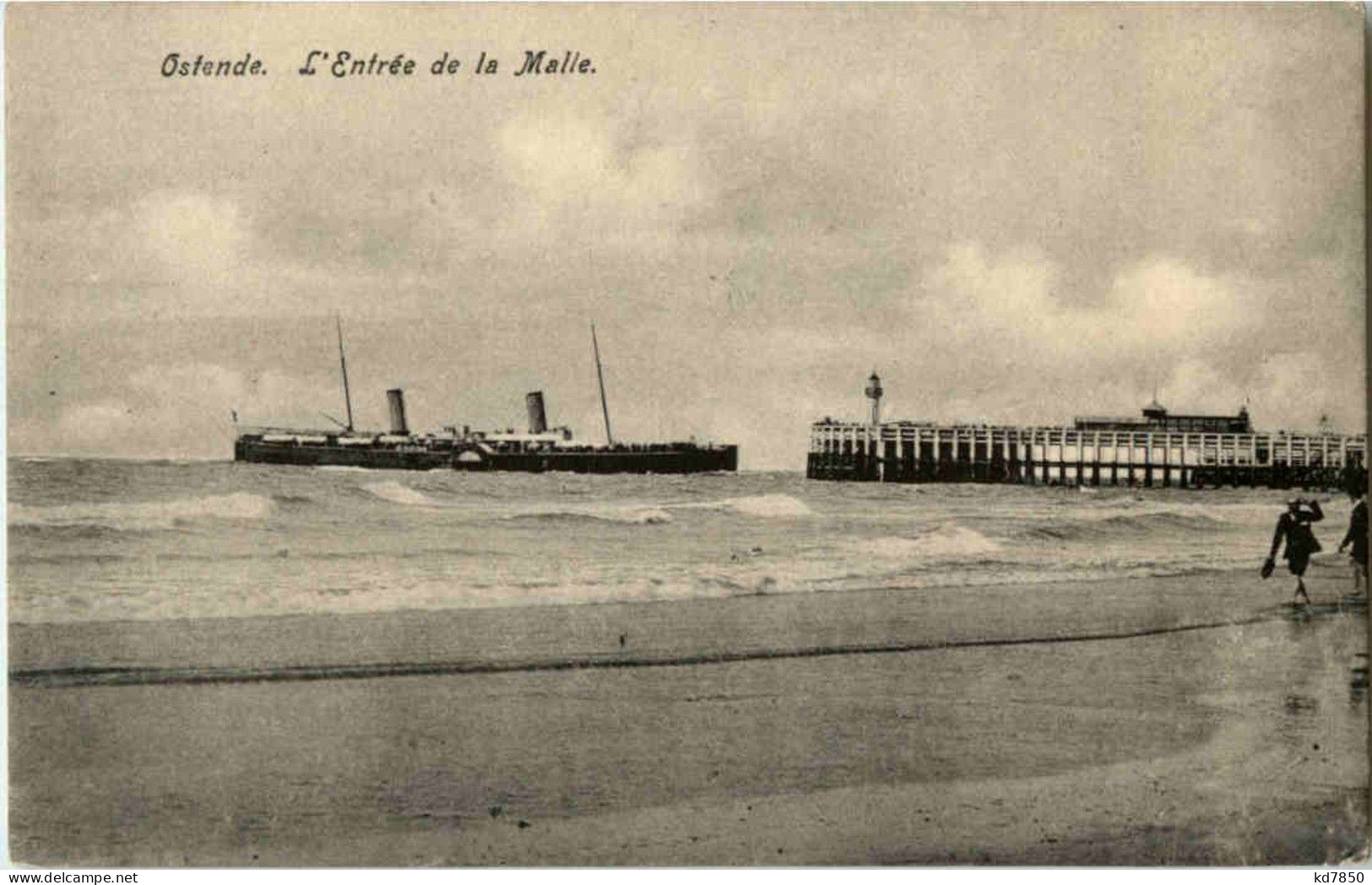 Ostende - La Entree De La Malle - Oostende