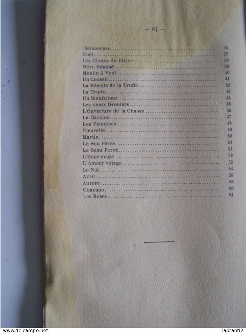 LA LITTERATURE. "RETOUR A LA MUSE" POESIES. SONNETS. R. BRACHET. LIMEYRAT. DORDOGNE. DEDICACE DE L'AUTEUR. - Franse Schrijvers