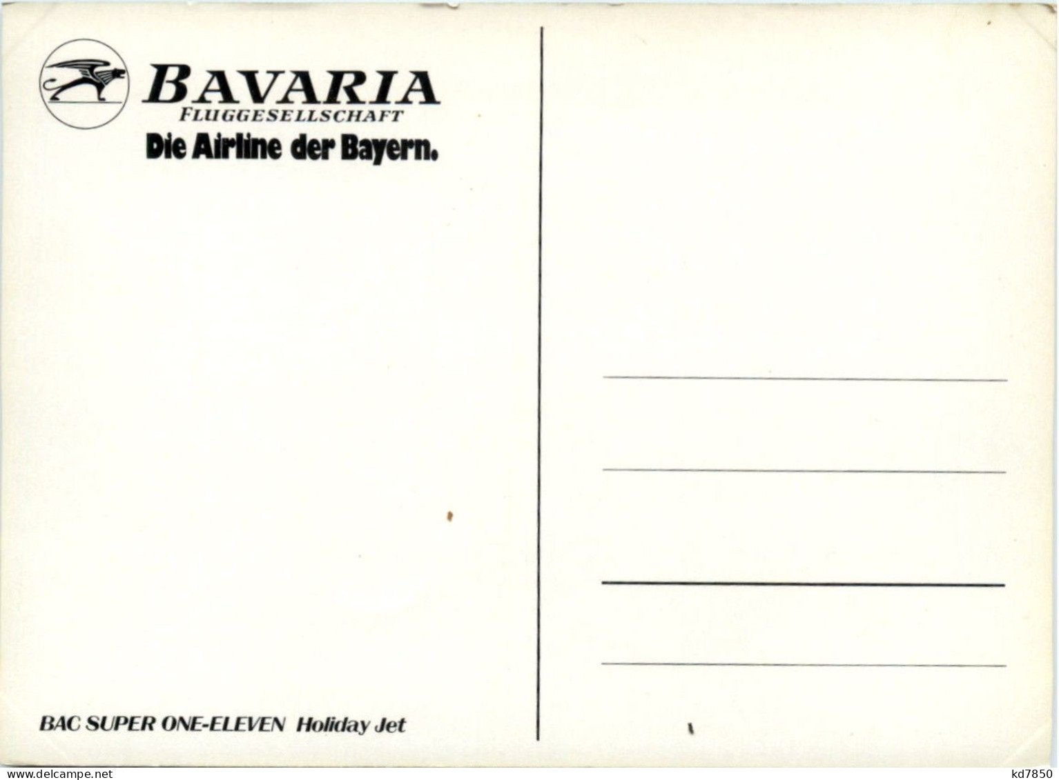 Bavaria Airline - Autres & Non Classés