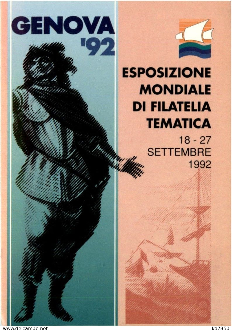 Genova 1992 - Esposizione Mondiale Di Filitelia Tematica - Genova (Genua)