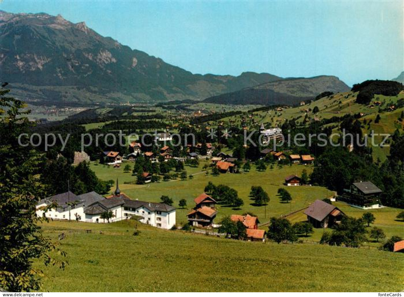 13589983 Flueeli-Ranft Panorama Mit Blick Zum Pilatus Emmentaler Alpen Flueeli-R - Autres & Non Classés