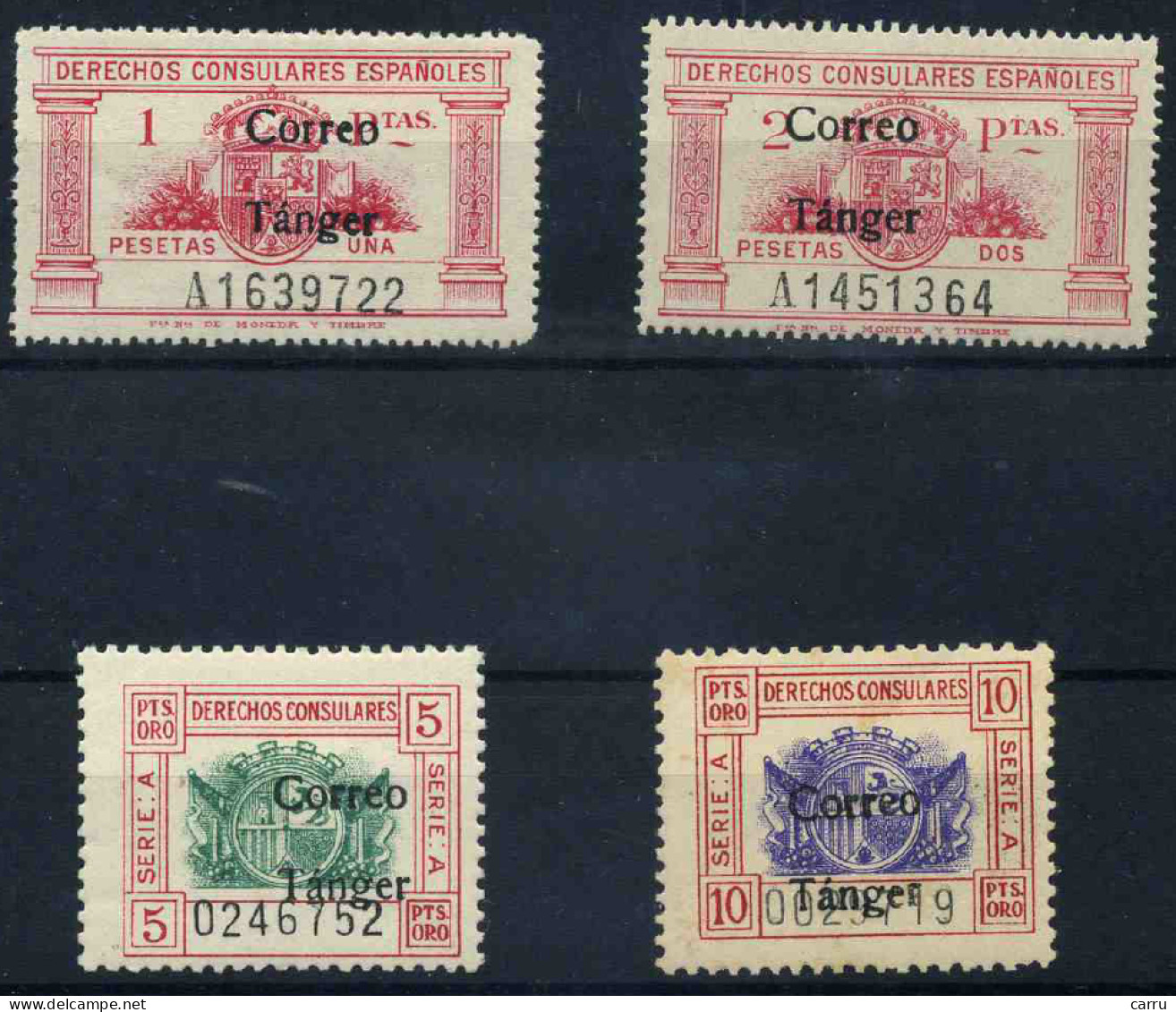 Tánger 1938 (sobrecarga “Correo Tánger”) - Other & Unclassified