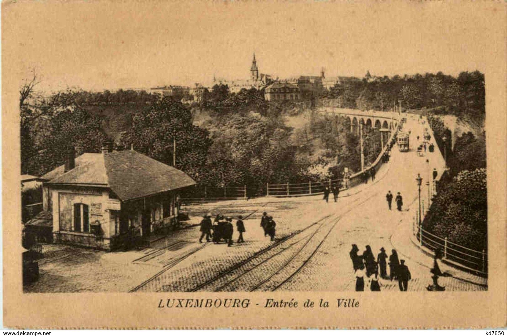 Luxembourg - Entree De La Ville - Luxemburg - Stad