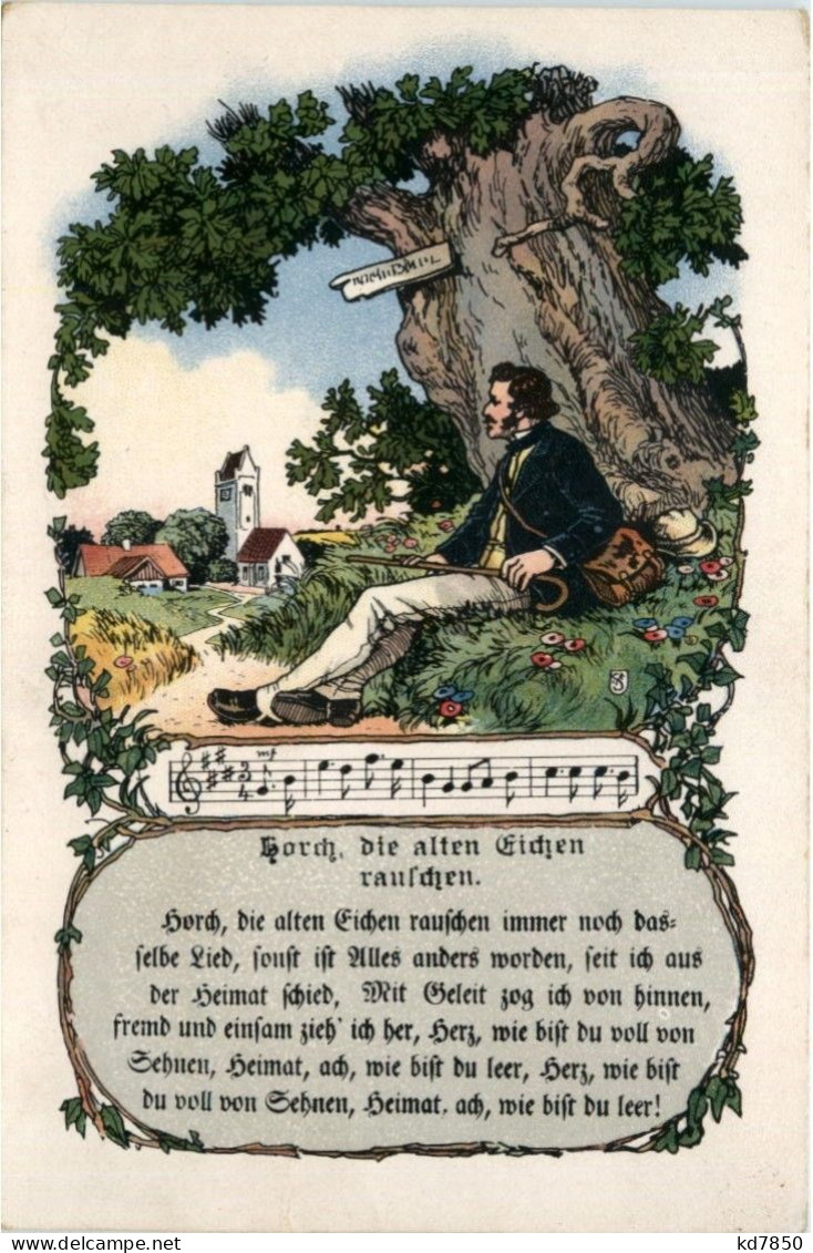 Liederkarte - Horch Die Alten Eichen - Music And Musicians