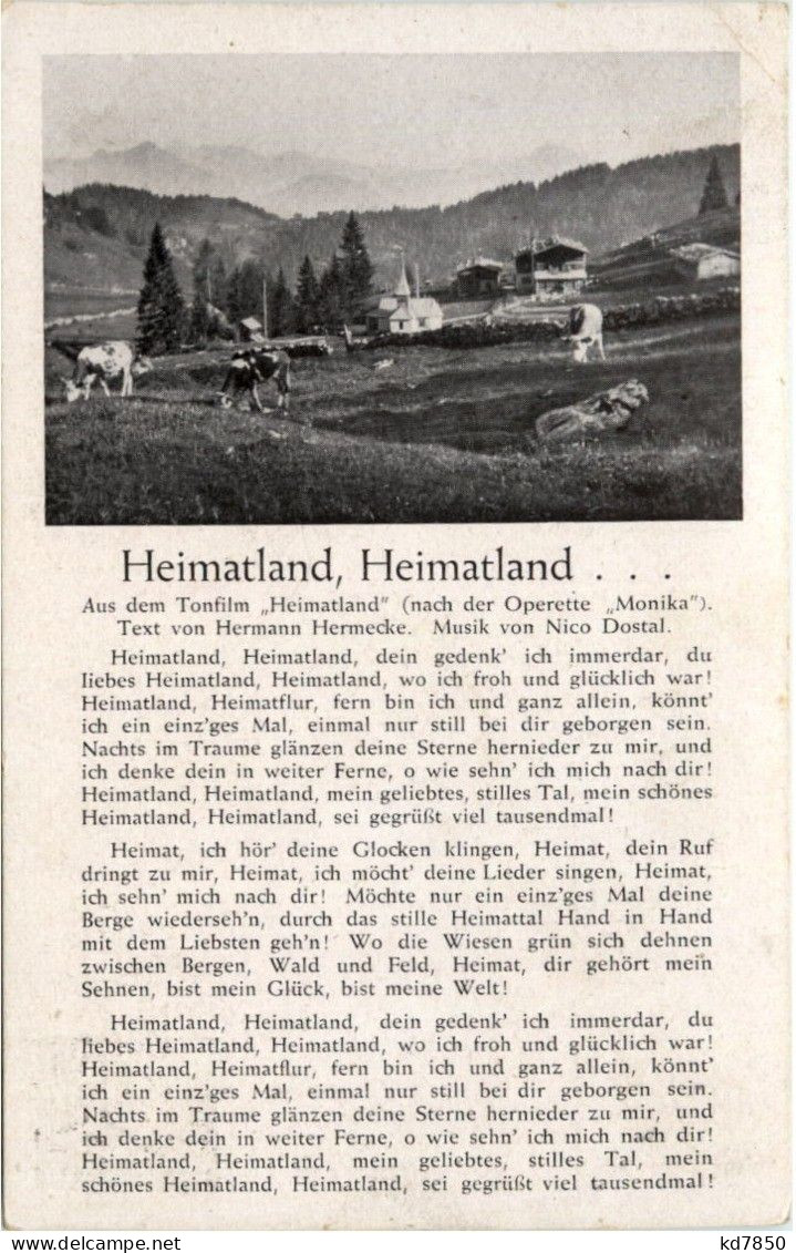 Liederkarte - Heimatland - Música Y Músicos