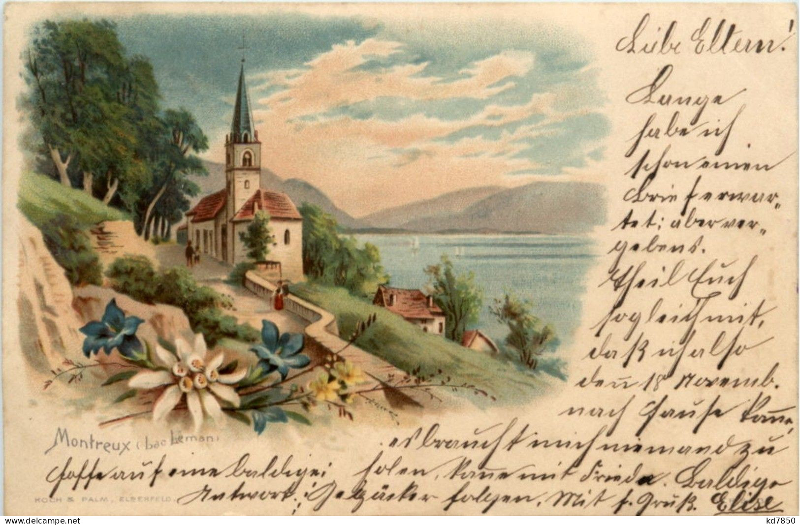 Montreux - Litho - Montreux