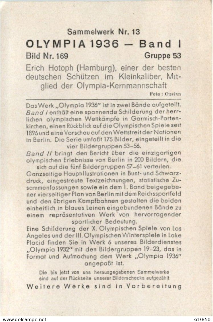 Olympia 1936 - Sammelwerk - Olympische Spiele