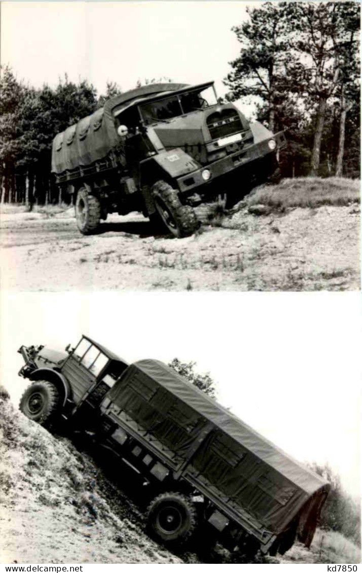 Armee Belge - Camion MAN - Autres & Non Classés