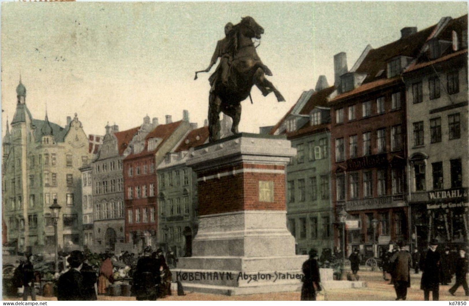 Kobenhavn - Absaton Statue - Denemarken