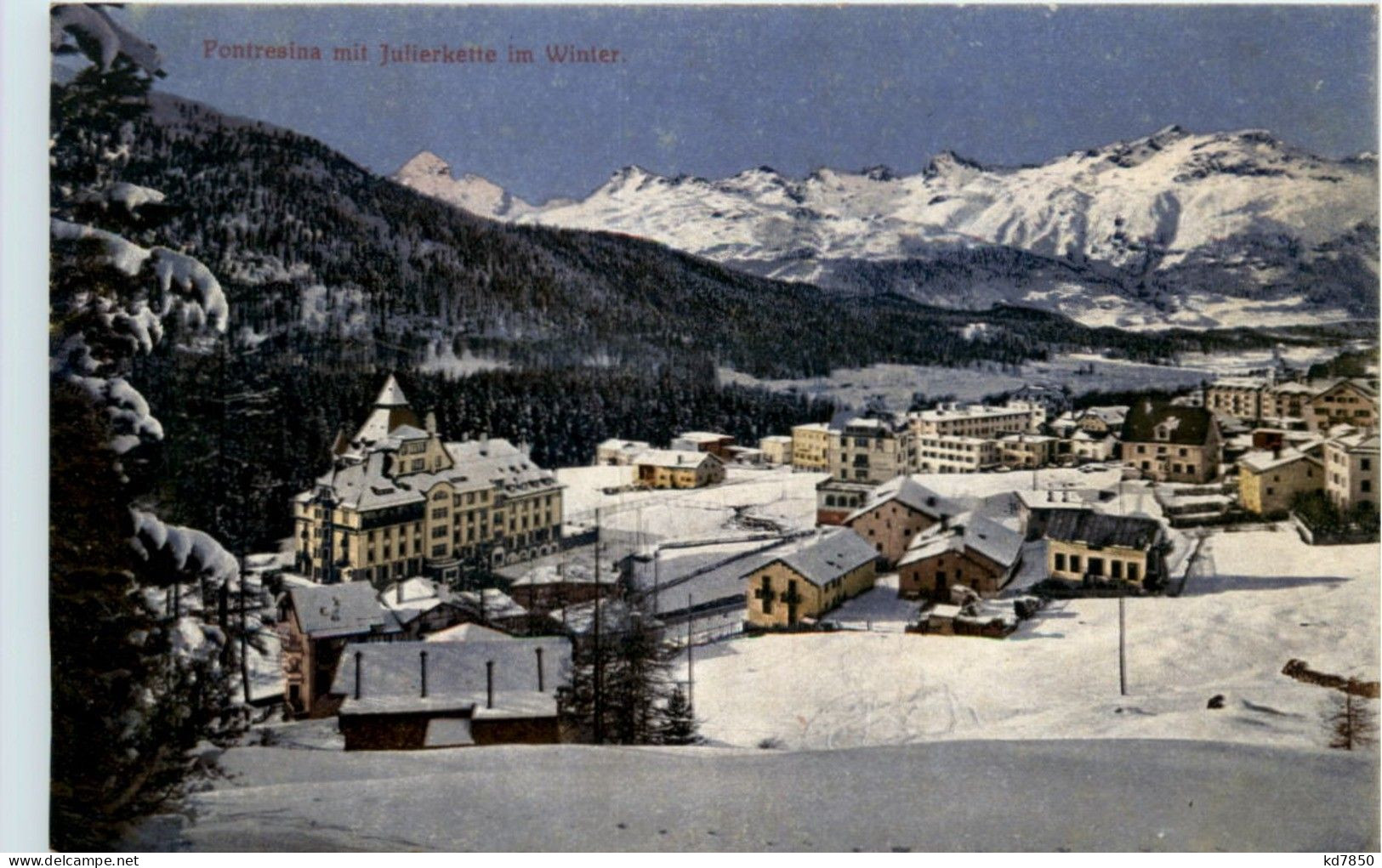 Pontresina Im Winter - Pontresina