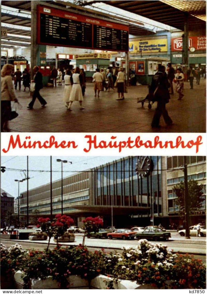 München - Hauptbahnhof - München