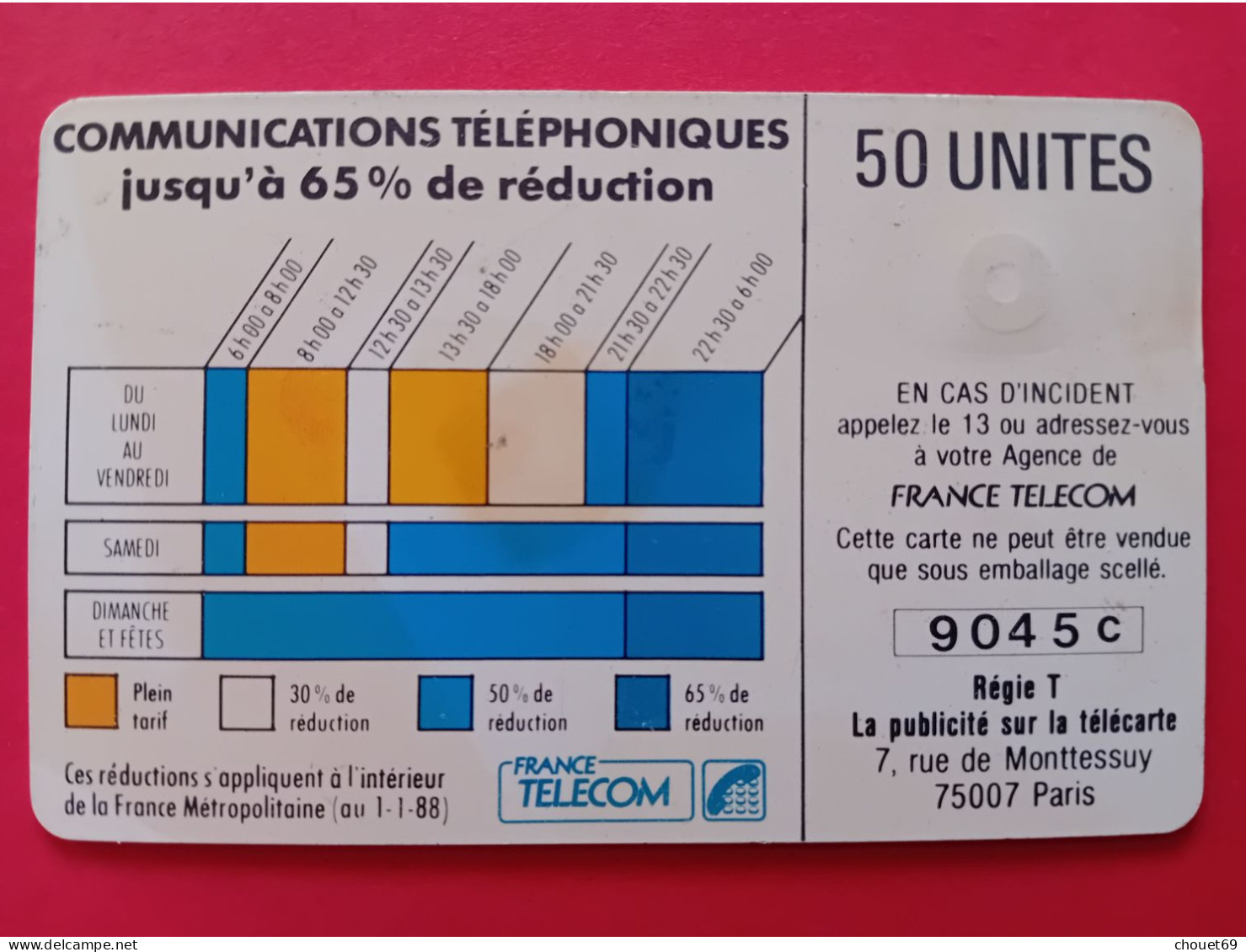 Cordon Blanc Déchet D'usine, Puce GEM Au Verso Sur Carte Avec 2 Versos Et 2 Numéros De Lot Différents (A20623 Acide - Telefonschnur (Cordon)