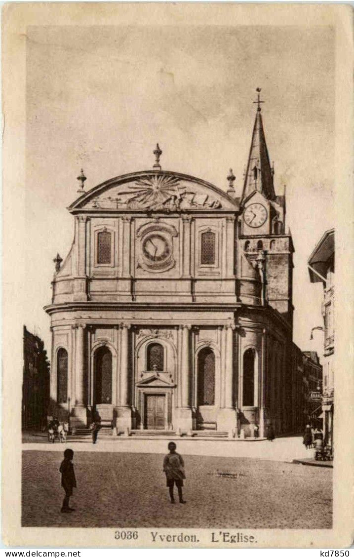 Yverdon - L Eglise - Yverdon-les-Bains 