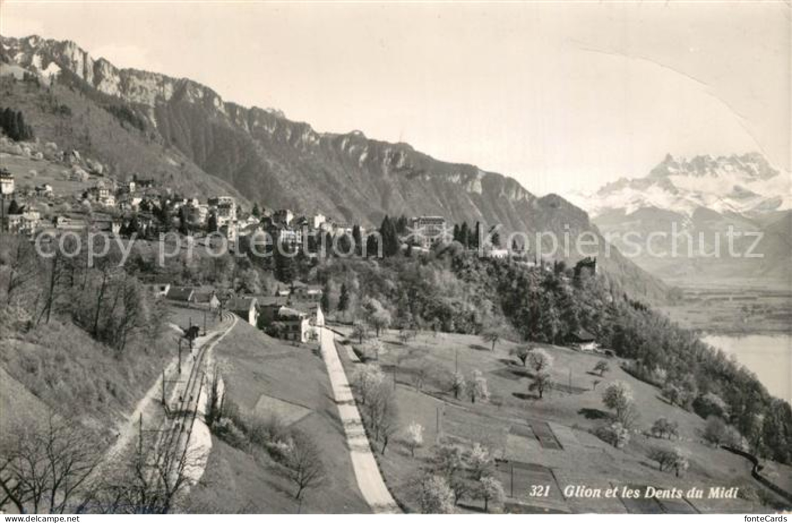 13575962 Glion Et Les Dents Du Midi Glion - Autres & Non Classés